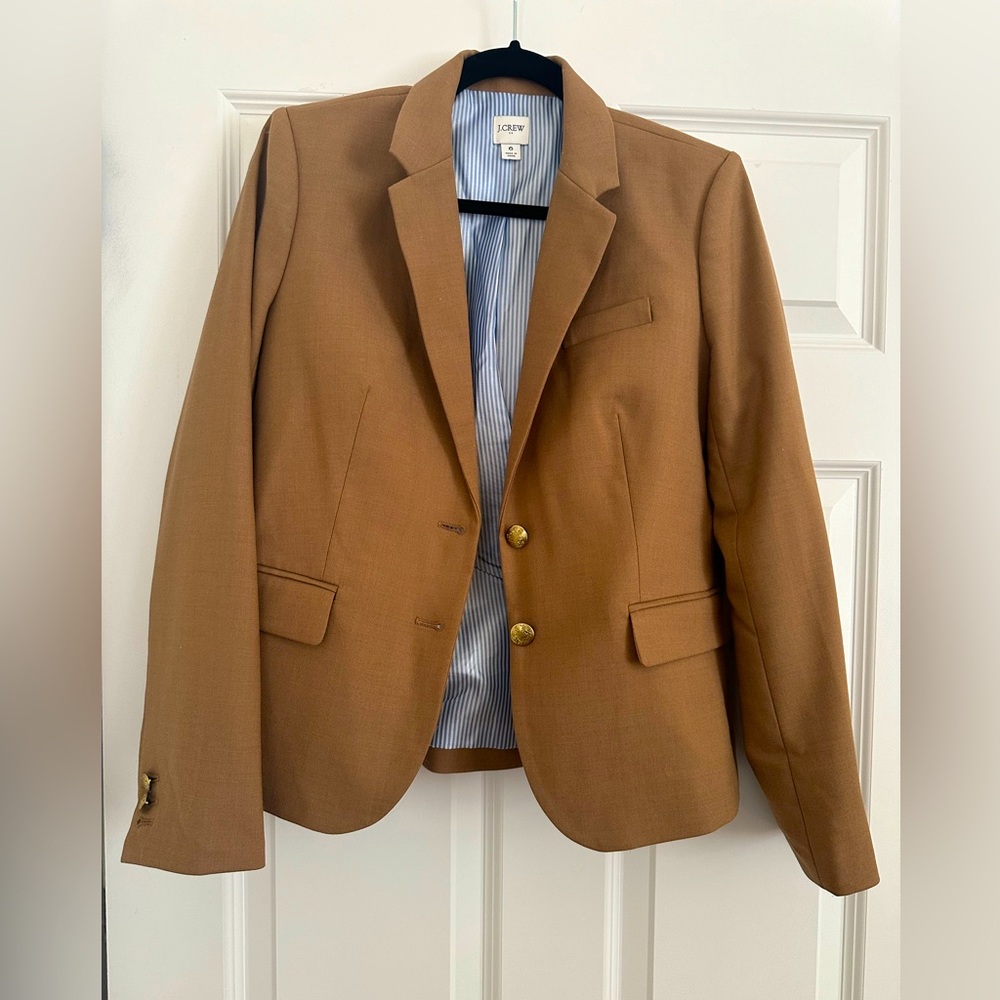 Brand New JCrew Tan Blazer